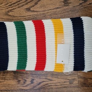 Hudson's Bay striped scarf (BNWT)